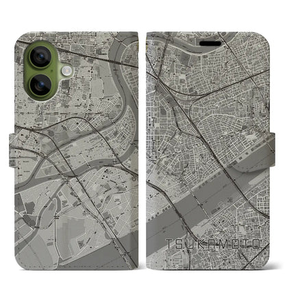 【塚本（大阪府）】地図柄iPhoneケース（手帳タイプ）