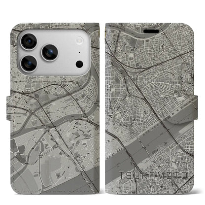 【塚本（大阪府）】地図柄iPhoneケース（手帳タイプ）