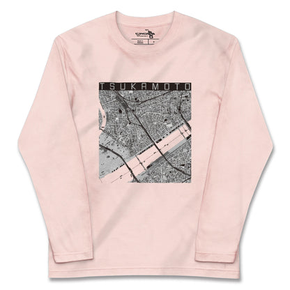 【塚本（大阪府）】地図柄ロングスリーブTシャツ