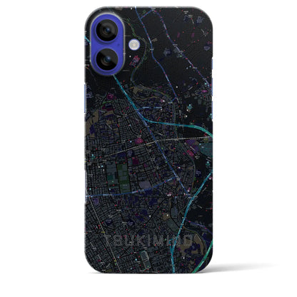 【つきみ野（神奈川県）】地図柄iPhoneケース（バックカバータイプ）