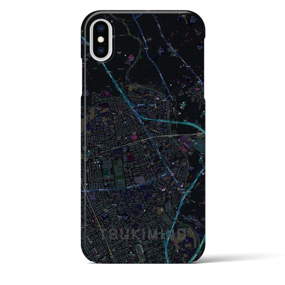 【つきみ野（神奈川県）】地図柄iPhoneケース（バックカバータイプ）