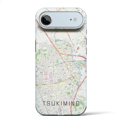 【つきみ野（神奈川県）】地図柄iPhoneケース（バックカバータイプ）