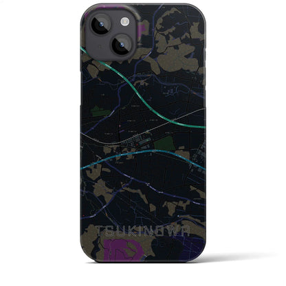 【つきのわ（埼玉県）】地図柄iPhoneケース（バックカバータイプ）