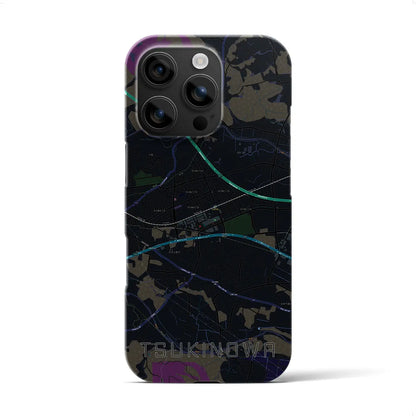 【つきのわ（埼玉県）】地図柄iPhoneケース（バックカバータイプ）