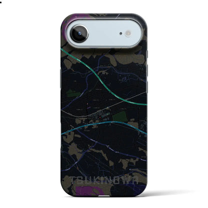 【つきのわ（埼玉県）】地図柄iPhoneケース（バックカバータイプ）