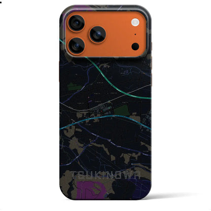 【つきのわ（埼玉県）】地図柄iPhoneケース（バックカバータイプ）