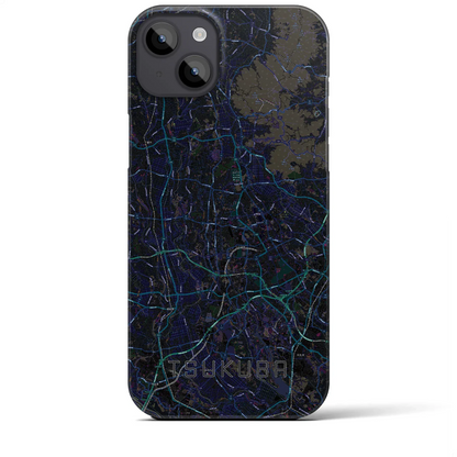 【つくば2（茨城県）】地図柄iPhoneケース（バックカバータイプ）