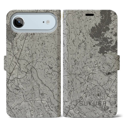 【つくば2（茨城県）】地図柄iPhoneケース（手帳タイプ）