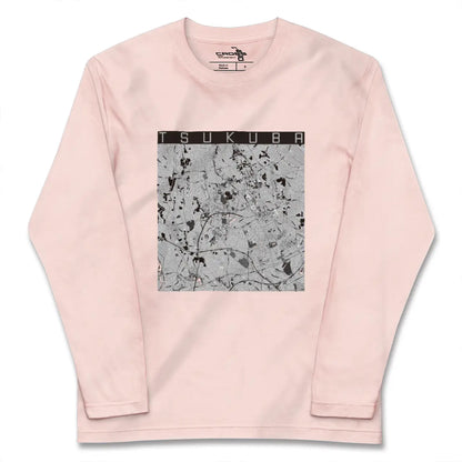 【つくば（茨城県）】地図柄ロングスリーブTシャツ