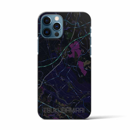 【つくばみらい（茨城県）】地図柄iPhoneケース（バックカバータイプ）