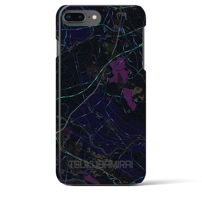 【つくばみらい（茨城県）】地図柄iPhoneケース（バックカバータイプ）