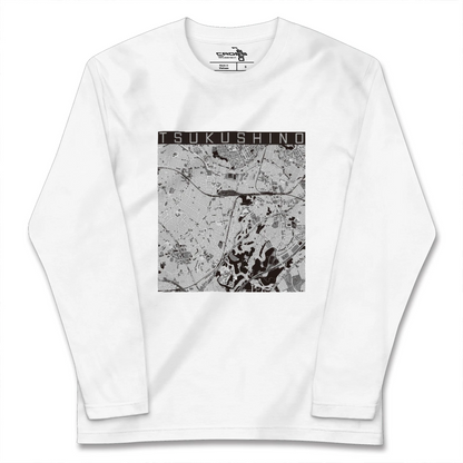 【つくし野（東京都）】地図柄ロングスリーブTシャツ