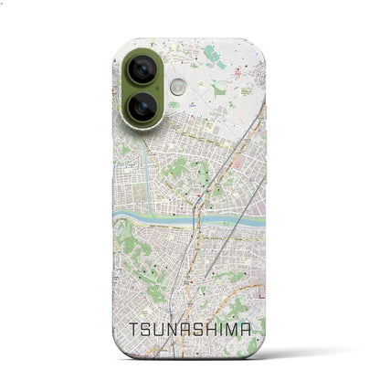 【綱島（神奈川県）】地図柄iPhoneケース（バックカバータイプ）