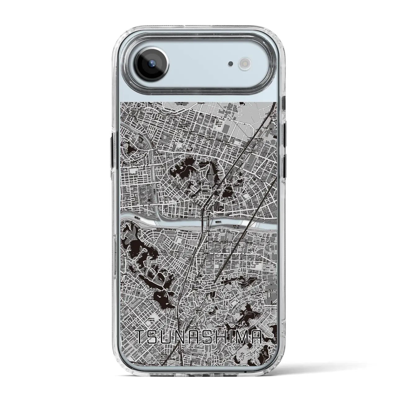 【綱島（神奈川県）】地図柄iPhoneケース（MagSafeタイプ）