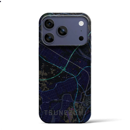 【常澄（茨城県）】地図柄iPhoneケース（バックカバータイプ）