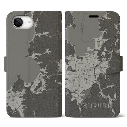 【敦賀（福井県）】地図柄iPhoneケース（手帳タイプ）