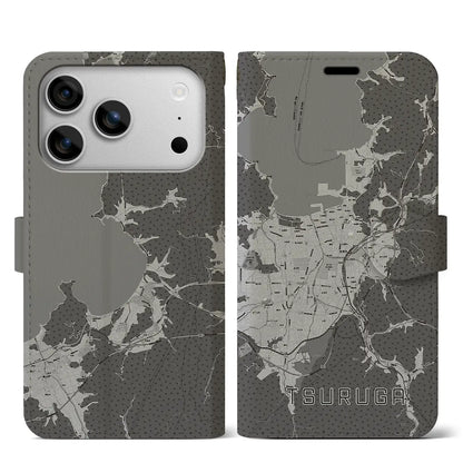 【敦賀（福井県）】地図柄iPhoneケース（手帳タイプ）