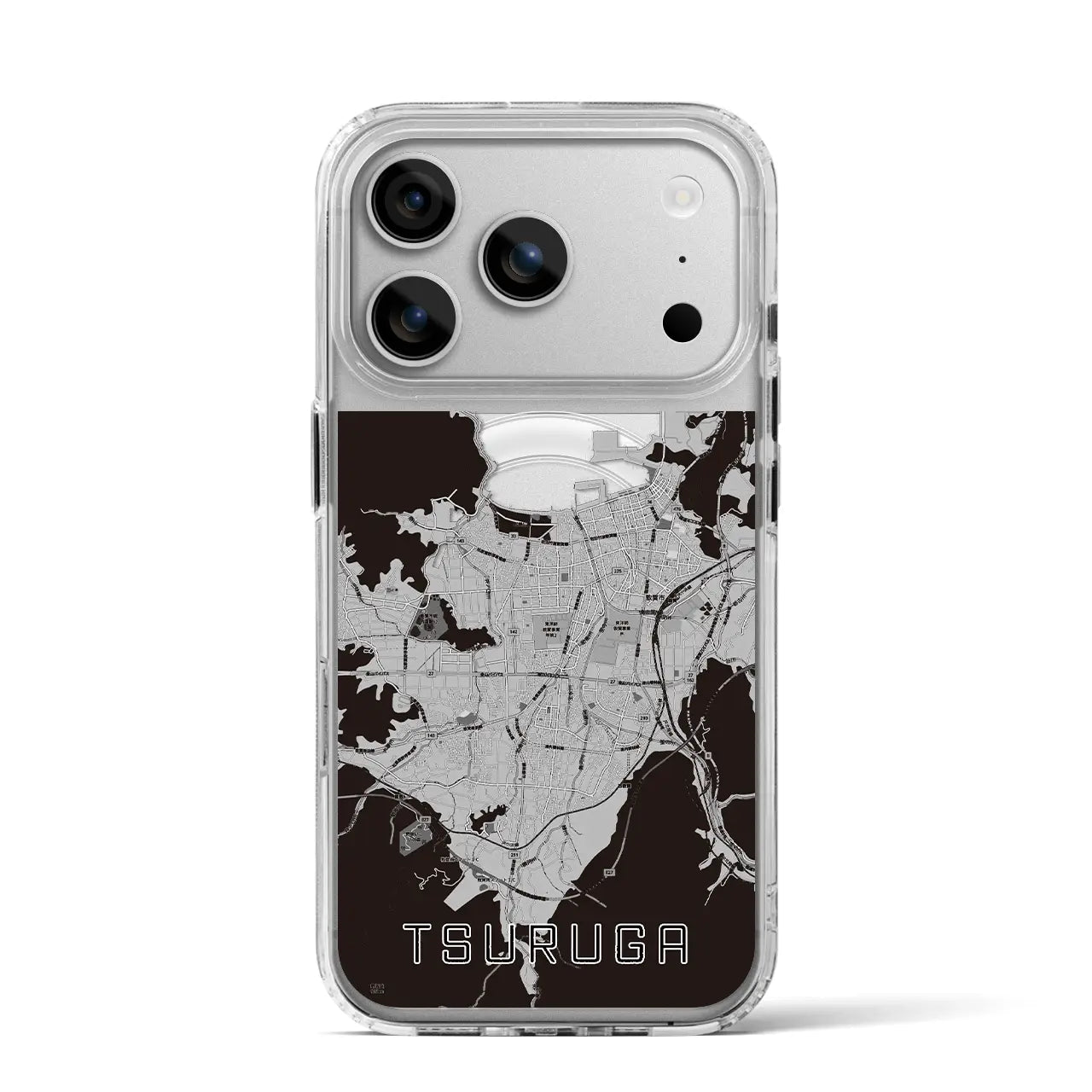 【敦賀（福井県）】地図柄iPhoneケース（MagSafeタイプ）