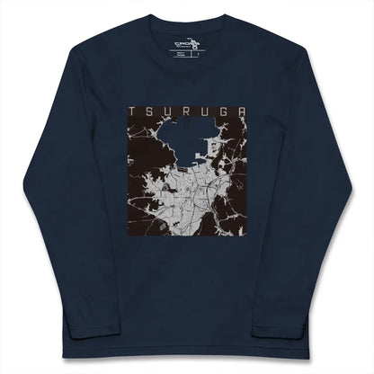 【敦賀（福井県）】地図柄ロングスリーブTシャツ