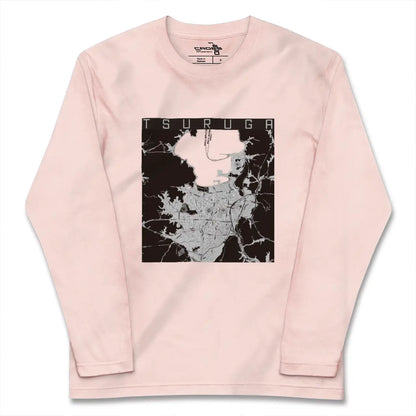 【敦賀（福井県）】地図柄ロングスリーブTシャツ