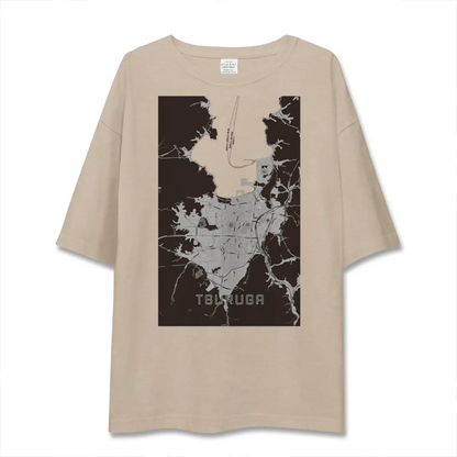 【敦賀（福井県）】地図柄ビッグシルエットTシャツ