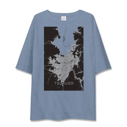 【敦賀（福井県）】地図柄ビッグシルエットTシャツ