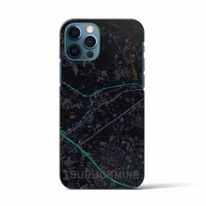 【鶴ヶ峰（神奈川県）】地図柄iPhoneケース（バックカバータイプ）