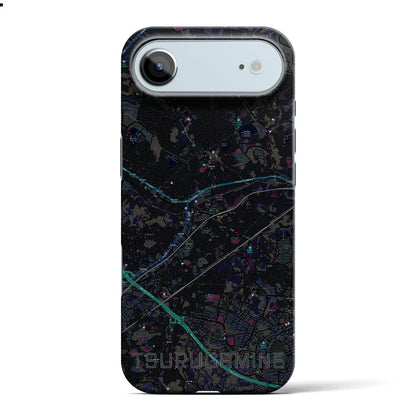 【鶴ヶ峰（神奈川県）】地図柄iPhoneケース（バックカバータイプ）