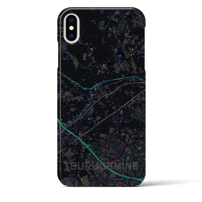 【鶴ヶ峰（神奈川県）】地図柄iPhoneケース（バックカバータイプ）