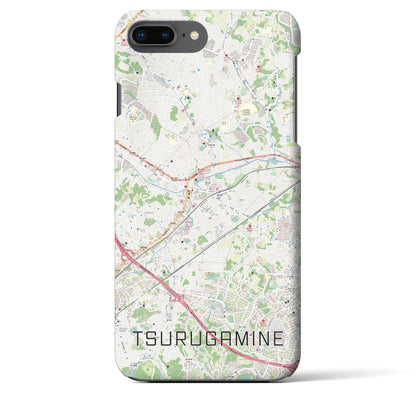 【鶴ヶ峰（神奈川県）】地図柄iPhoneケース（バックカバータイプ）