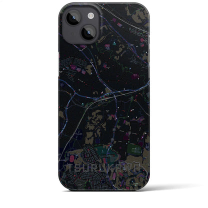 【鶴川（東京都）】地図柄iPhoneケース（バックカバータイプ）