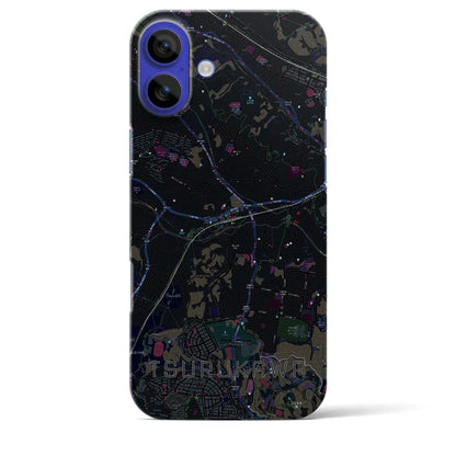 【鶴川（東京都）】地図柄iPhoneケース（バックカバータイプ）