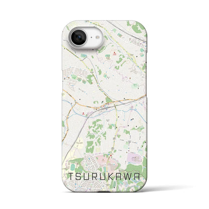 【鶴川（東京都）】地図柄iPhoneケース（バックカバータイプ）