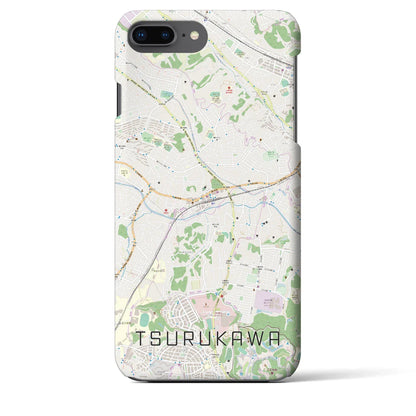 【鶴川（東京都）】地図柄iPhoneケース（バックカバータイプ）