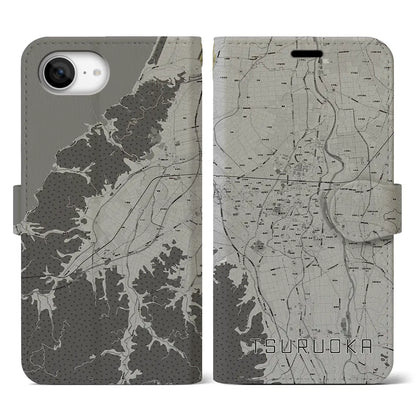 【鶴岡（山形県）】地図柄iPhoneケース（手帳タイプ）