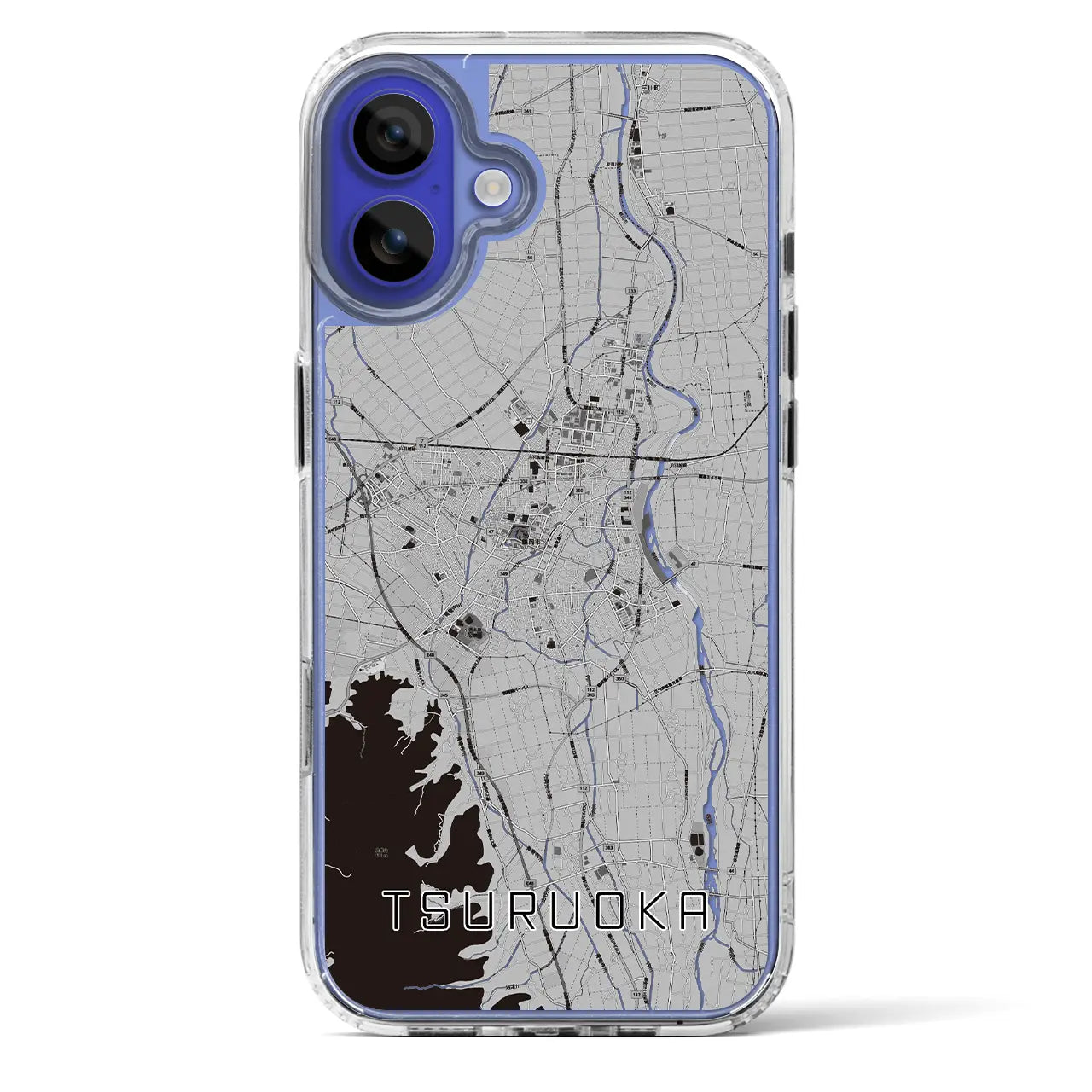 【鶴岡（山形県）】地図柄iPhoneケース（MagSafeタイプ）