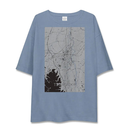 【鶴岡（山形県）】地図柄ビッグシルエットTシャツ