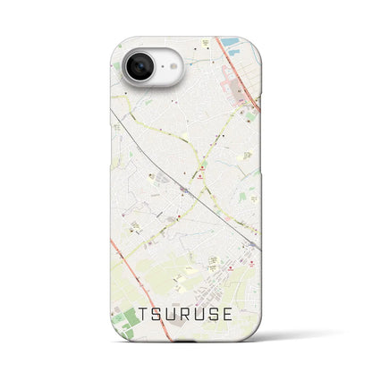 【鶴瀬（埼玉県）】地図柄iPhoneケース（バックカバータイプ）