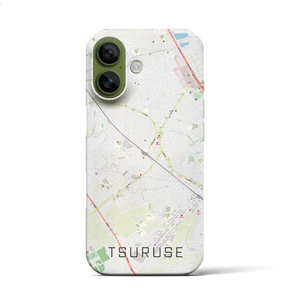 【鶴瀬（埼玉県）】地図柄iPhoneケース（バックカバータイプ）