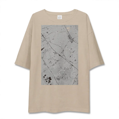 【鶴瀬（埼玉県）】地図柄ビッグシルエットTシャツ