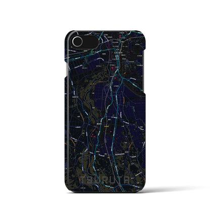 【鶴田（青森県）】地図柄iPhoneケース（バックカバータイプ）