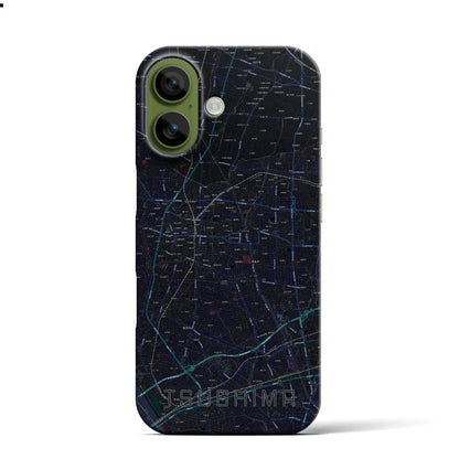 【津島（愛知県）】地図柄iPhoneケース（バックカバータイプ）