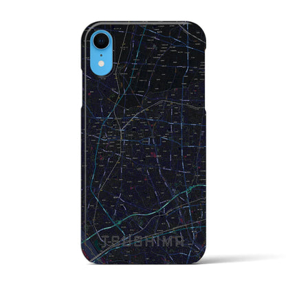 【津島（愛知県）】地図柄iPhoneケース（バックカバータイプ）