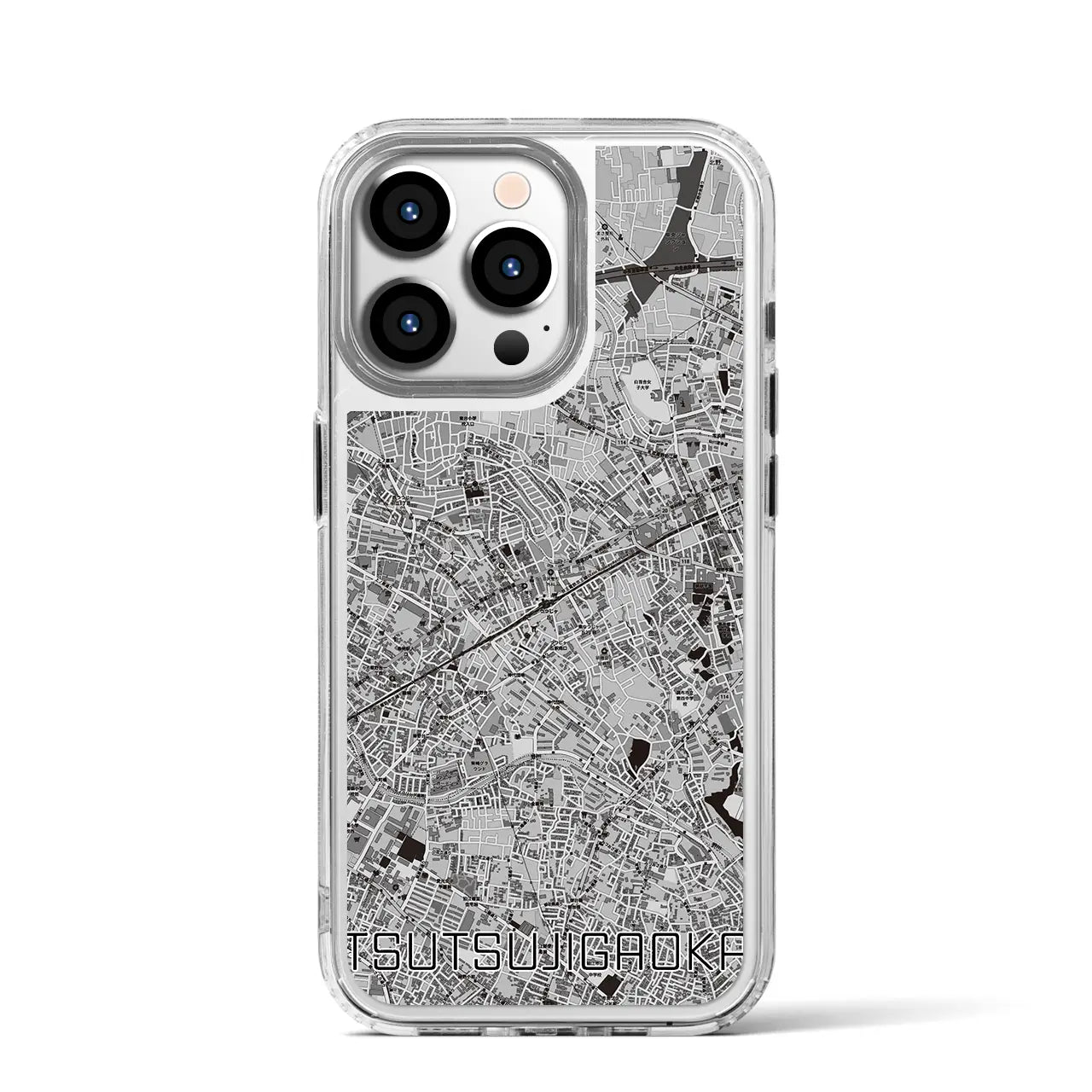 【つつじヶ丘（東京都）】地図柄iPhoneケース（MagSafeタイプ）