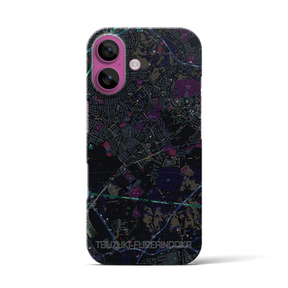 【都筑ふれあいの丘（神奈川県）】地図柄iPhoneケース（バックカバータイプ）