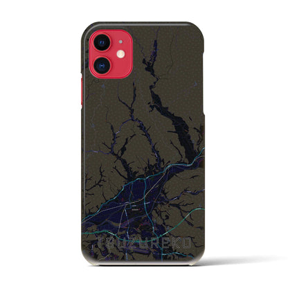 【綴子（秋田県）】地図柄iPhoneケース（バックカバータイプ）