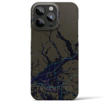 【綴子（秋田県）】地図柄iPhoneケース（バックカバータイプ）