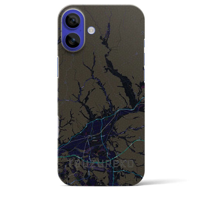 【綴子（秋田県）】地図柄iPhoneケース（バックカバータイプ）