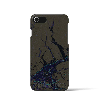 【綴子（秋田県）】地図柄iPhoneケース（バックカバータイプ）