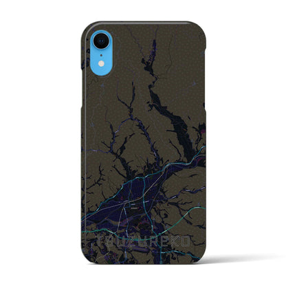 【綴子（秋田県）】地図柄iPhoneケース（バックカバータイプ）